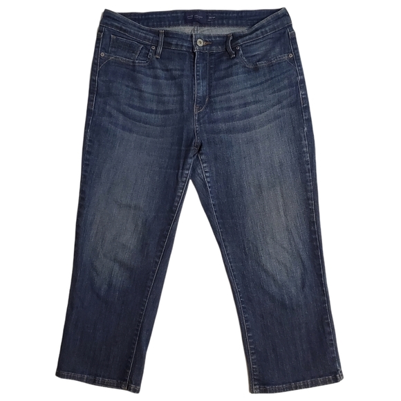 Levi's - Demi Curve Classic Capri Jeans 14/32 - Picture 1 of 13
